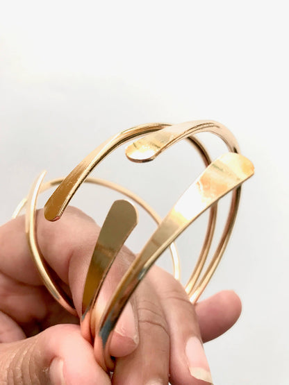 Brass Coil Bangle